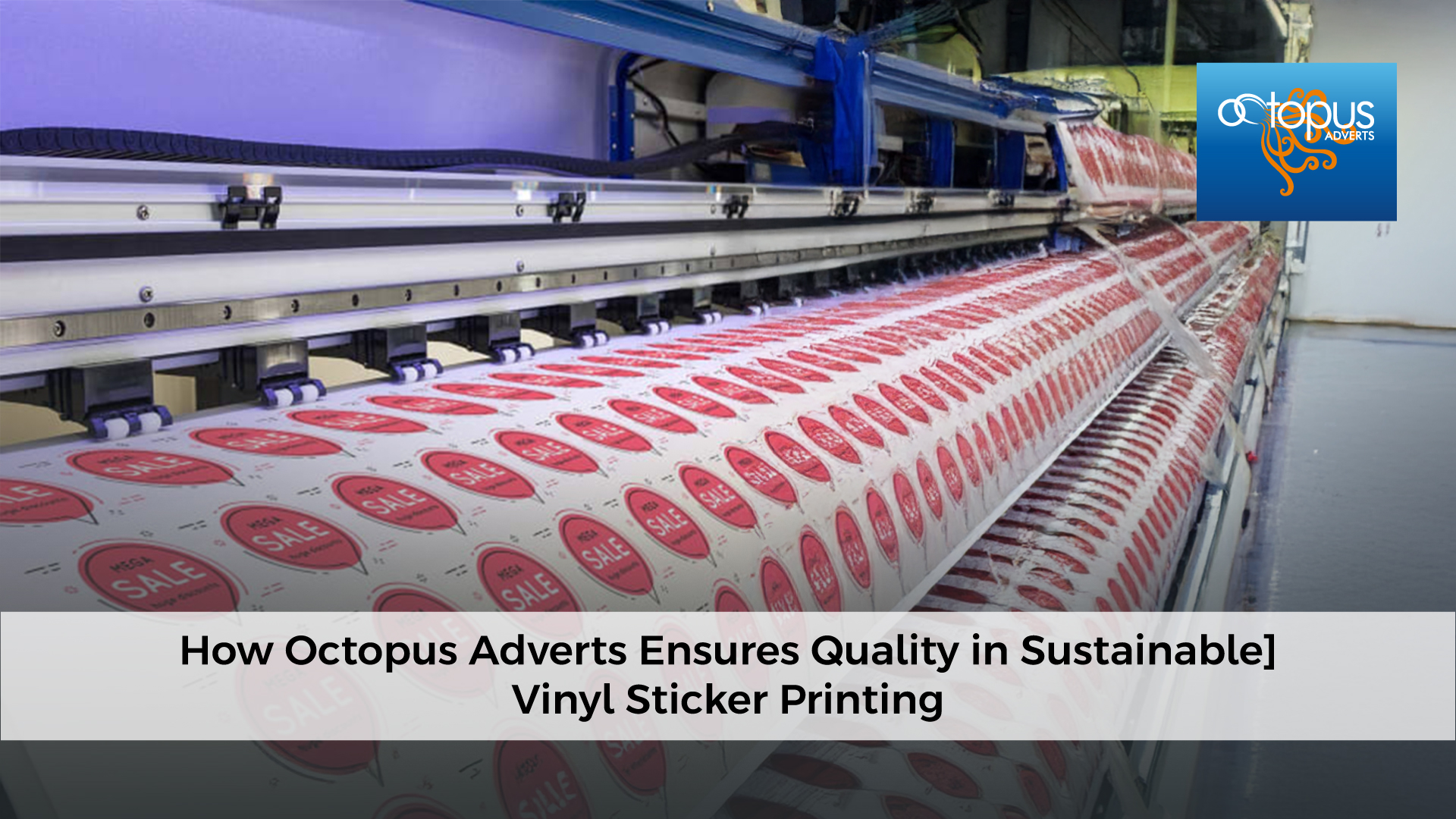 How Octopus Adverts Ensures Quality in Sustainable Vinyl Sticker Printing