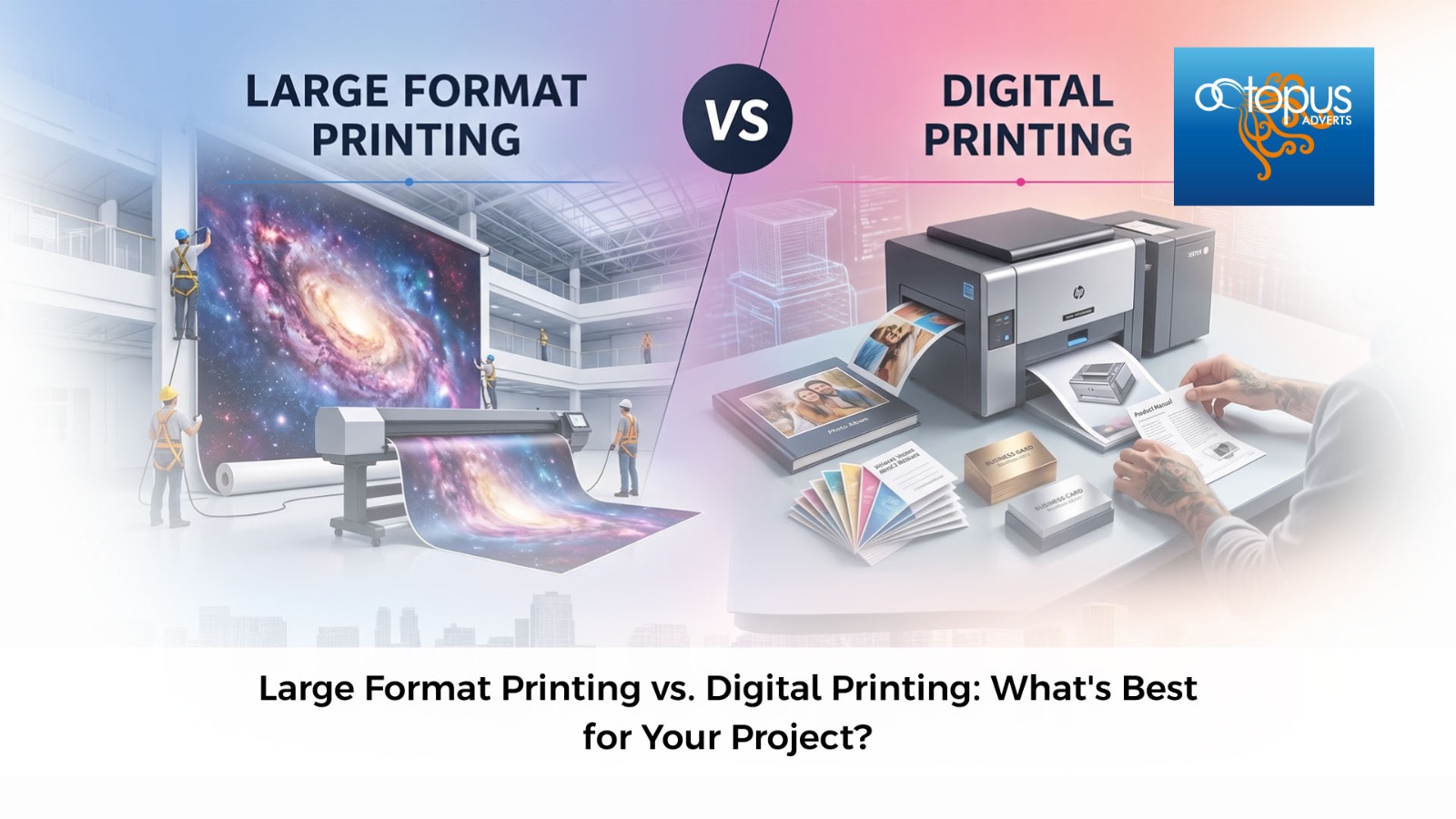 Large Format vs. Digital Printing: Best Services in Pune