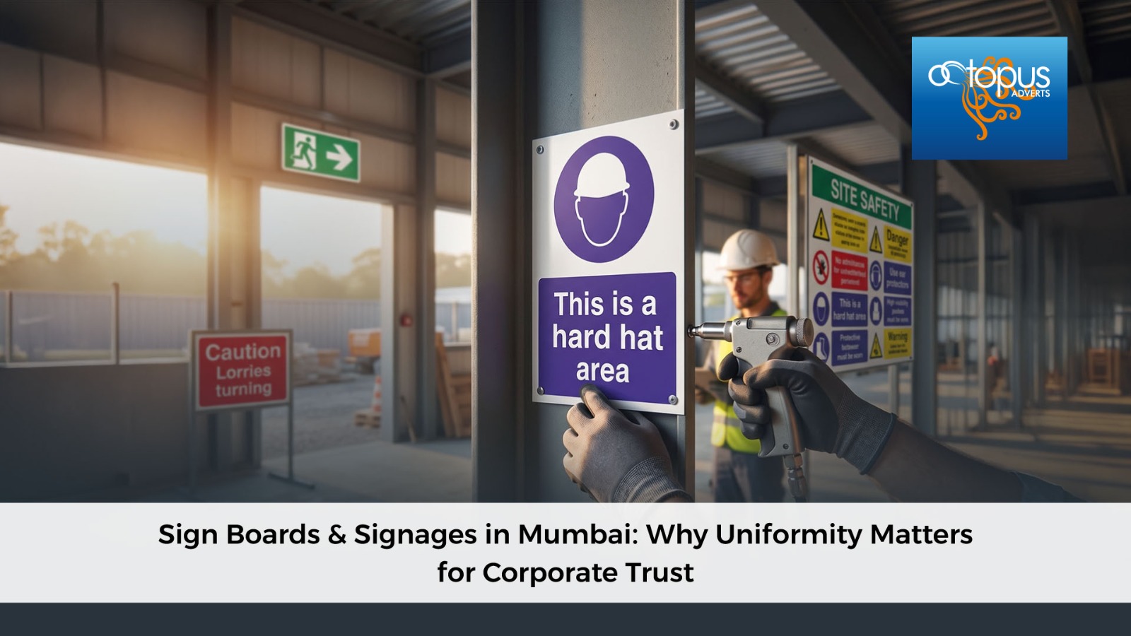 Sign Boards & Signages in Mumbai | Uniformity & Corporate Trust